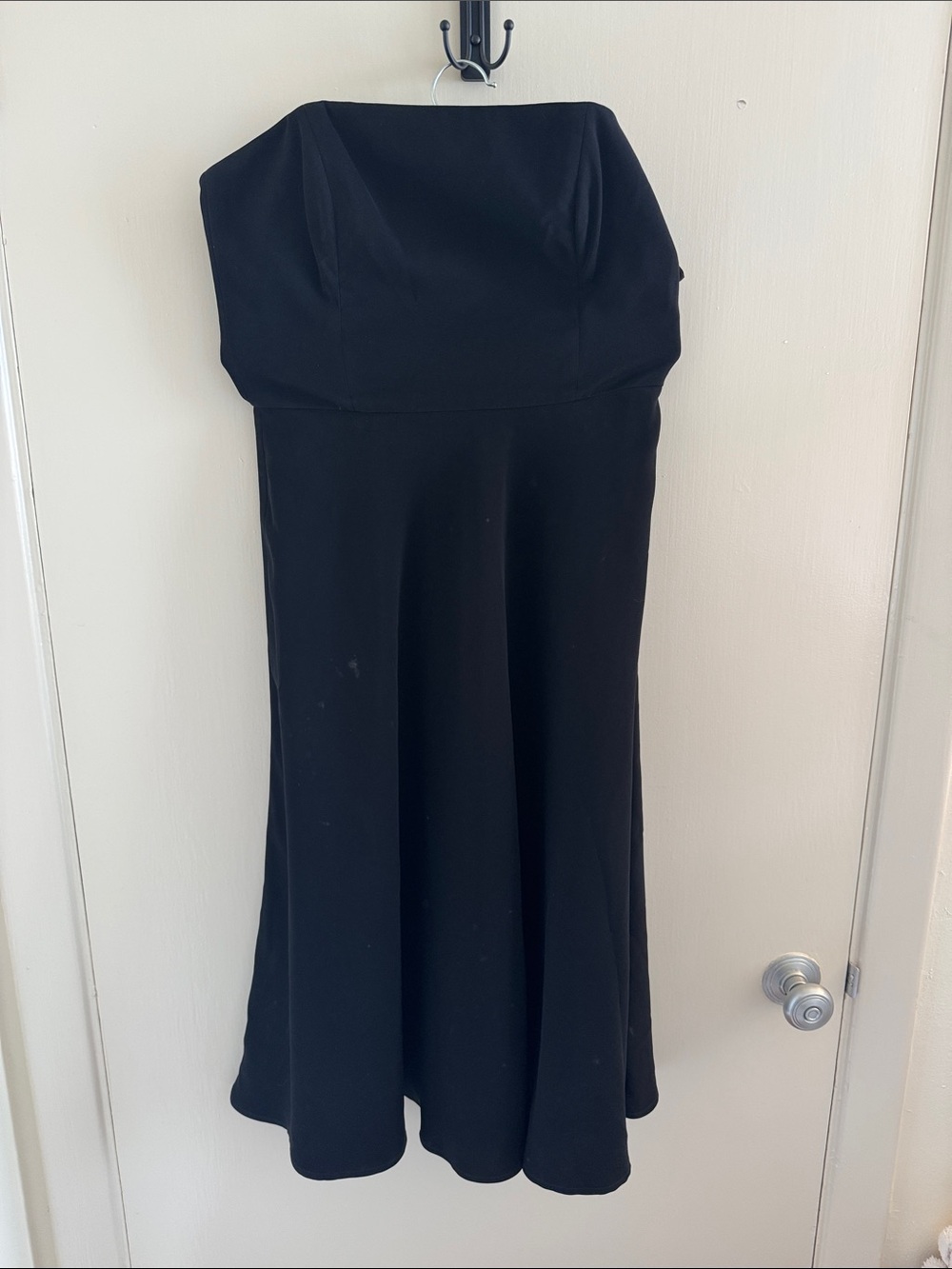 Banana Republic Strapless Black A-Line Dress